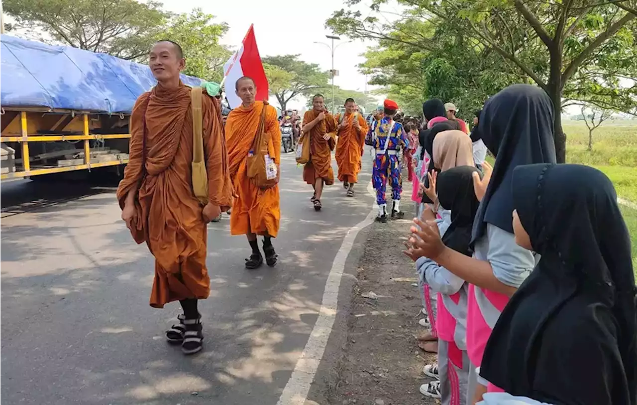 Fakta Seputar Ritual Thudong, Perjalanan Para Biksu dari Thailand Menuju Borobudur