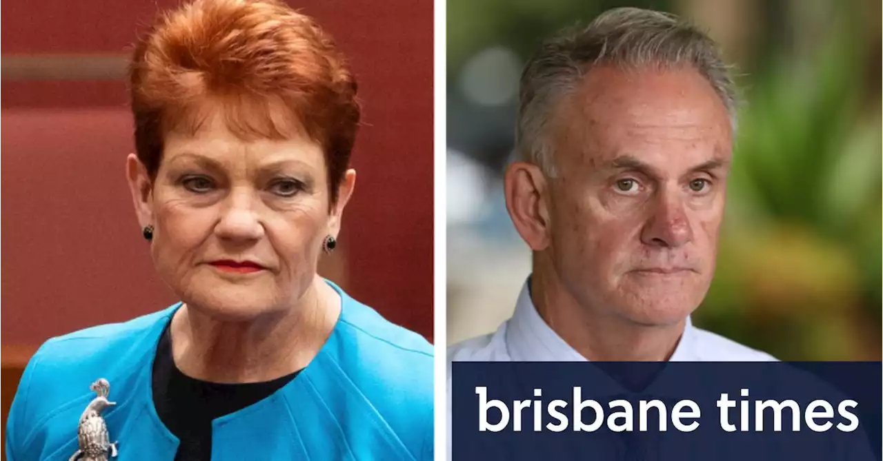 Pauline Hanson stands by Mark Latham but still wants answers on homophobic tweet