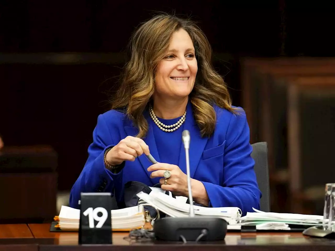 Freeland accuses opposition MPs of 'bullying' her with filibuster over length of her testimony