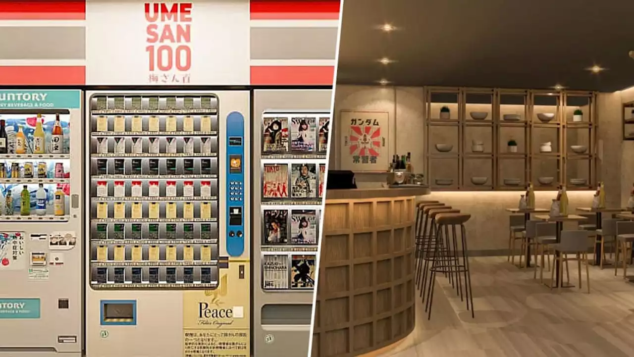 These vending machines in Bugis hide secret door to dry ramen bar and Japanese 'speakeasy'