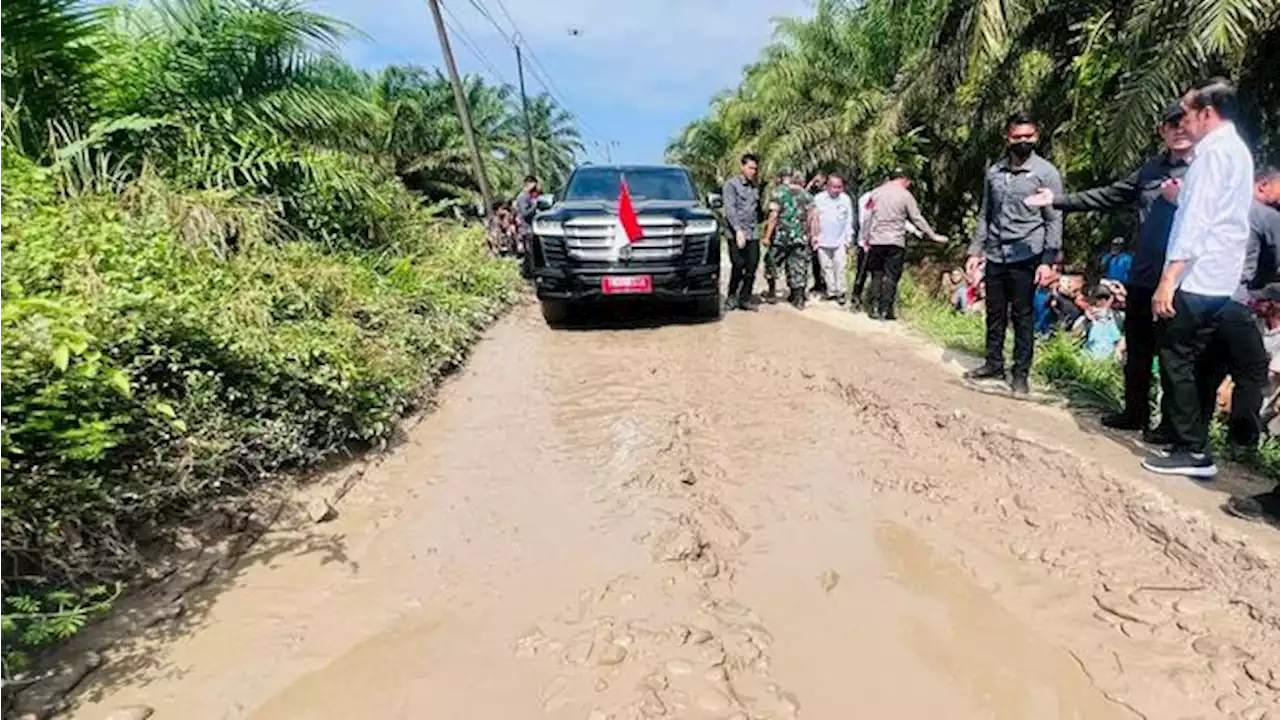 Jokowi Offroad Jalan 'Dajjal' Lagi, Sekarang Giliran Sumut