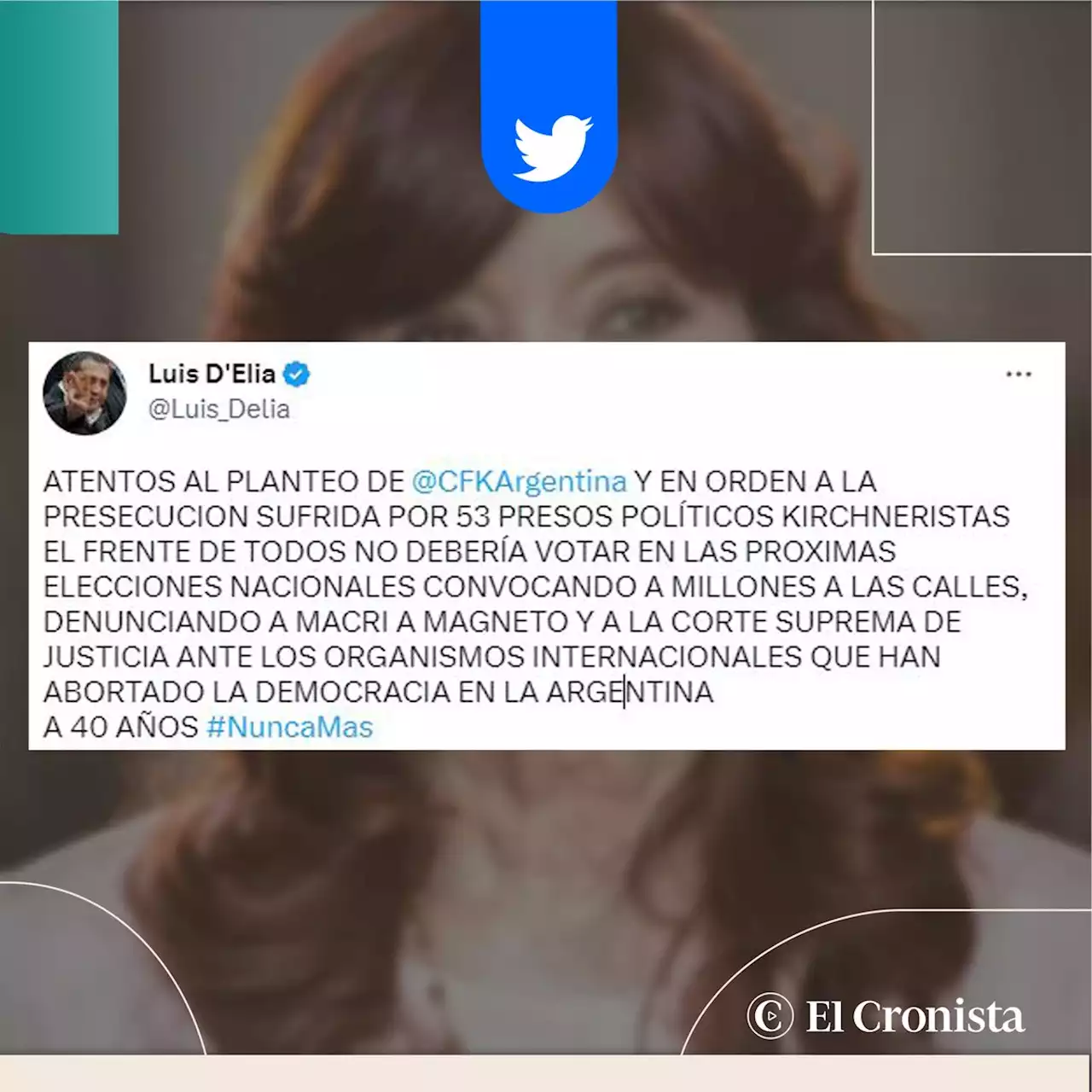 La reacci�n de la oposici�n y el oficialismo ante el anuncio de Cristina Kirchner