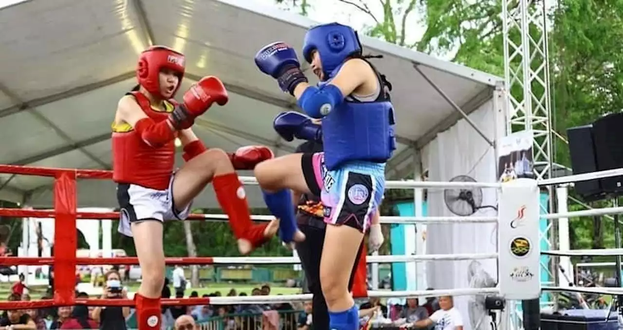 Kelab Muaythai Tambuakar Papar juara Kejohanan Muaythai TYT Sarawak