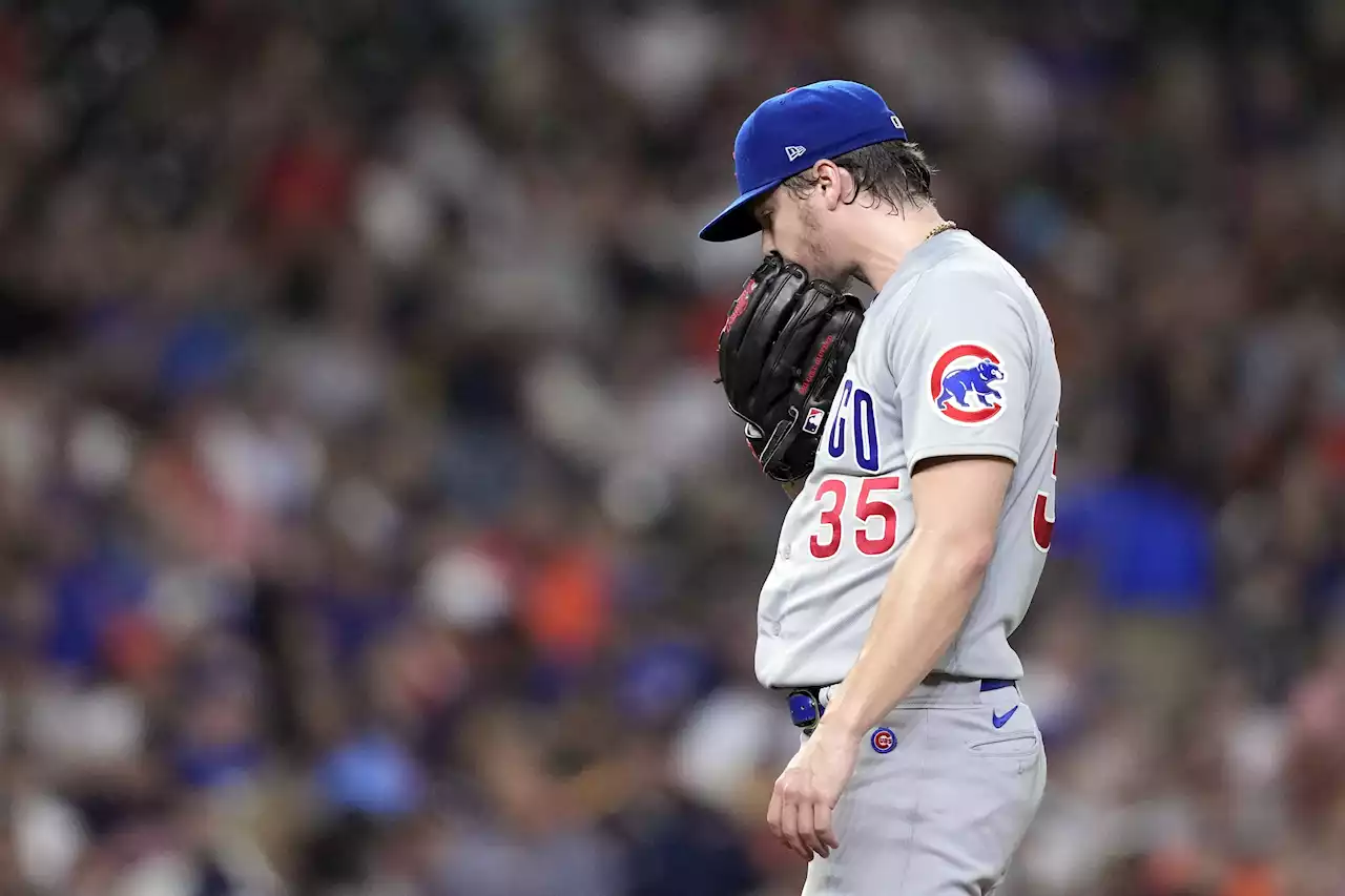 Steele shellacked in 7-3 loss to Astros, Cubs drop fourth straight