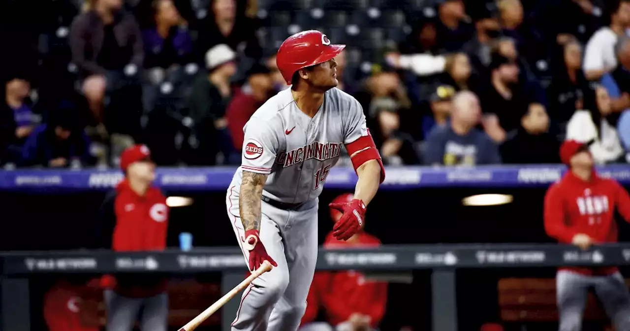 Senzel hits go-ahead homer in 7th inning, helping Reds to 3-1 win over Rockies