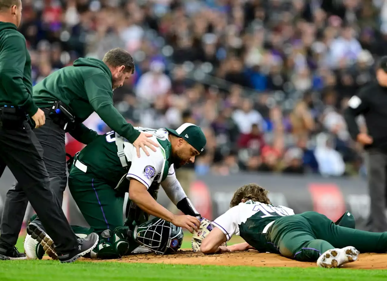 Rockies’ Ryan Feltner resting at home after skull fracture