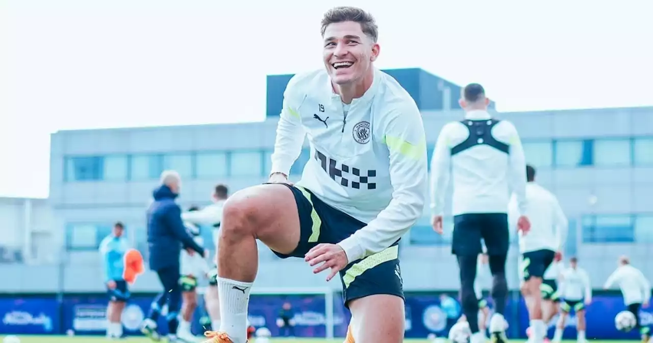 La sonrisa de Julián antes de la revancha contra Real Madrid