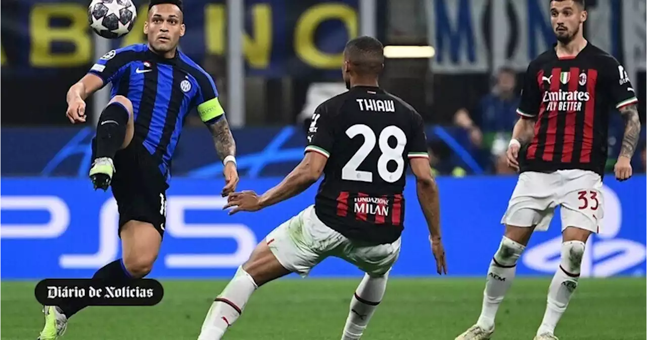 Inter regressa à final da Champions após nova vitória sobre o rival AC Milan