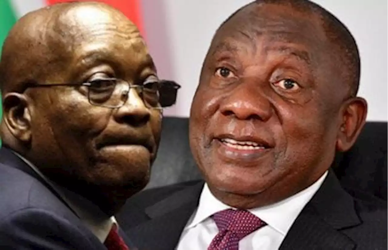 Ramaphosa, Zuma face off in court