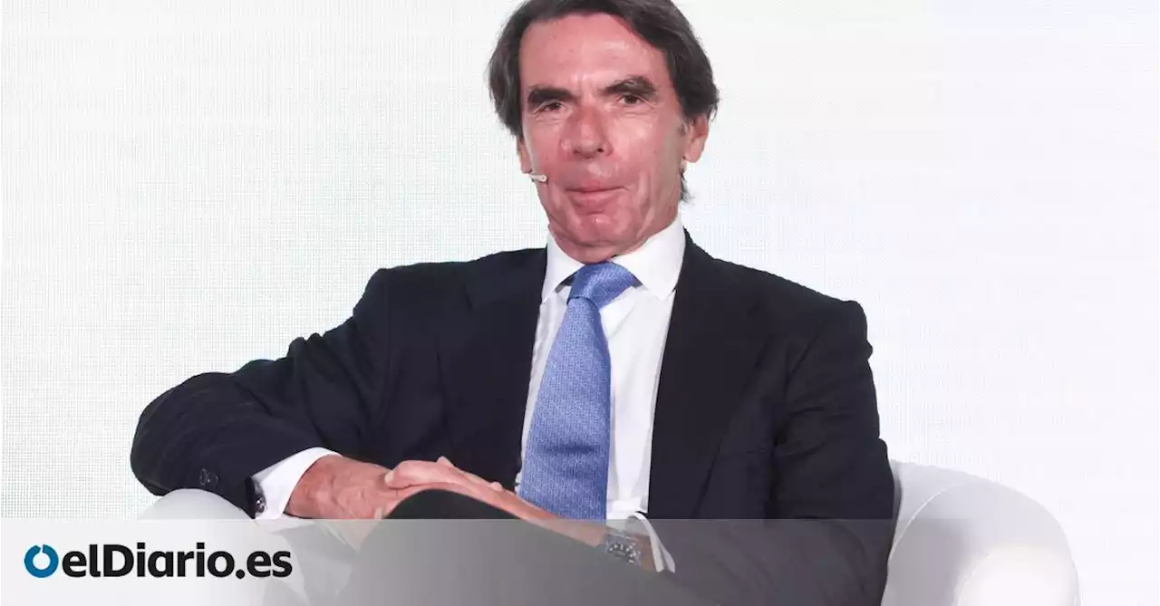 Aznar asegura que si Sánchez sigue en el poder habrá 'consultas' en Euskadi y Catalunya