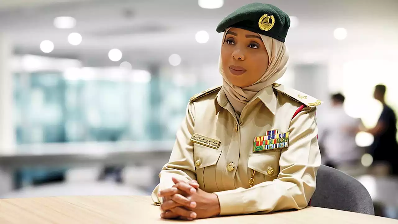 عتيقة الظاهري: أول منقذة بحرية وضابط مناوب في شرطة دبي