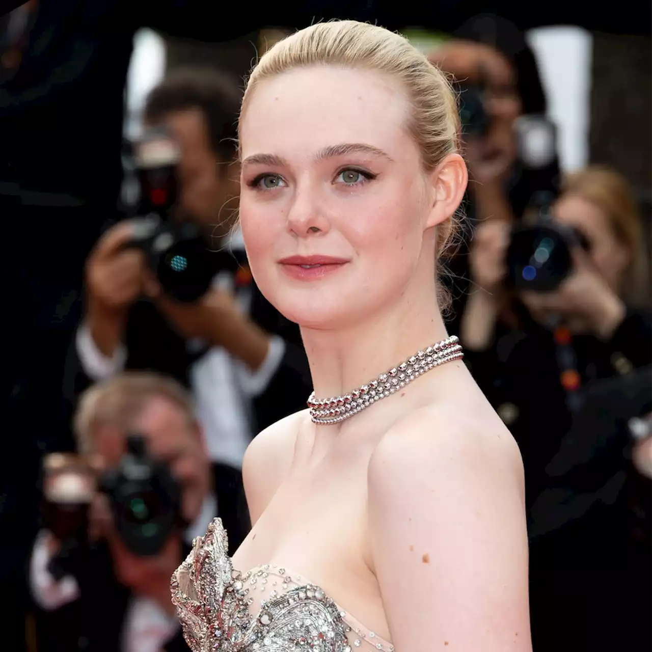 Elle Fanning's Fairytale Look at Cannes Film Festival 2023 Came Courtesy of Drugstore Makeup - E! Online