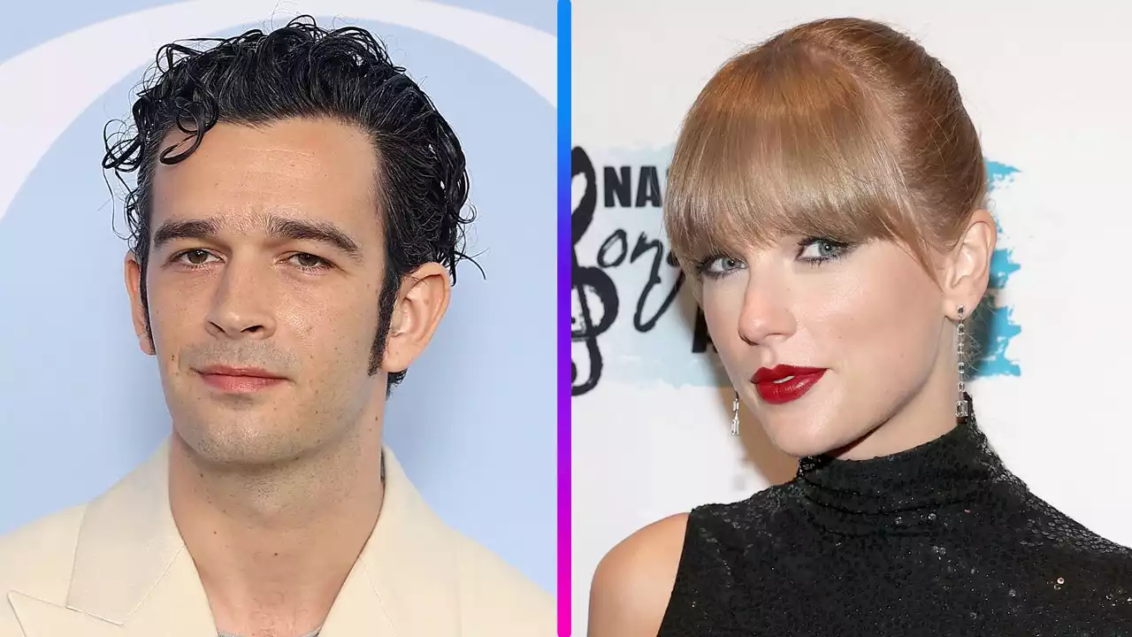 Taylor Swift and Matty Healy Spotted Leaving Studio Together