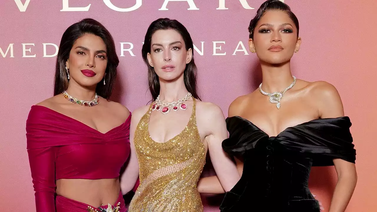 Zendaya, Anne Hathaway and Priyanka Chopra Look Stunning in Italy!