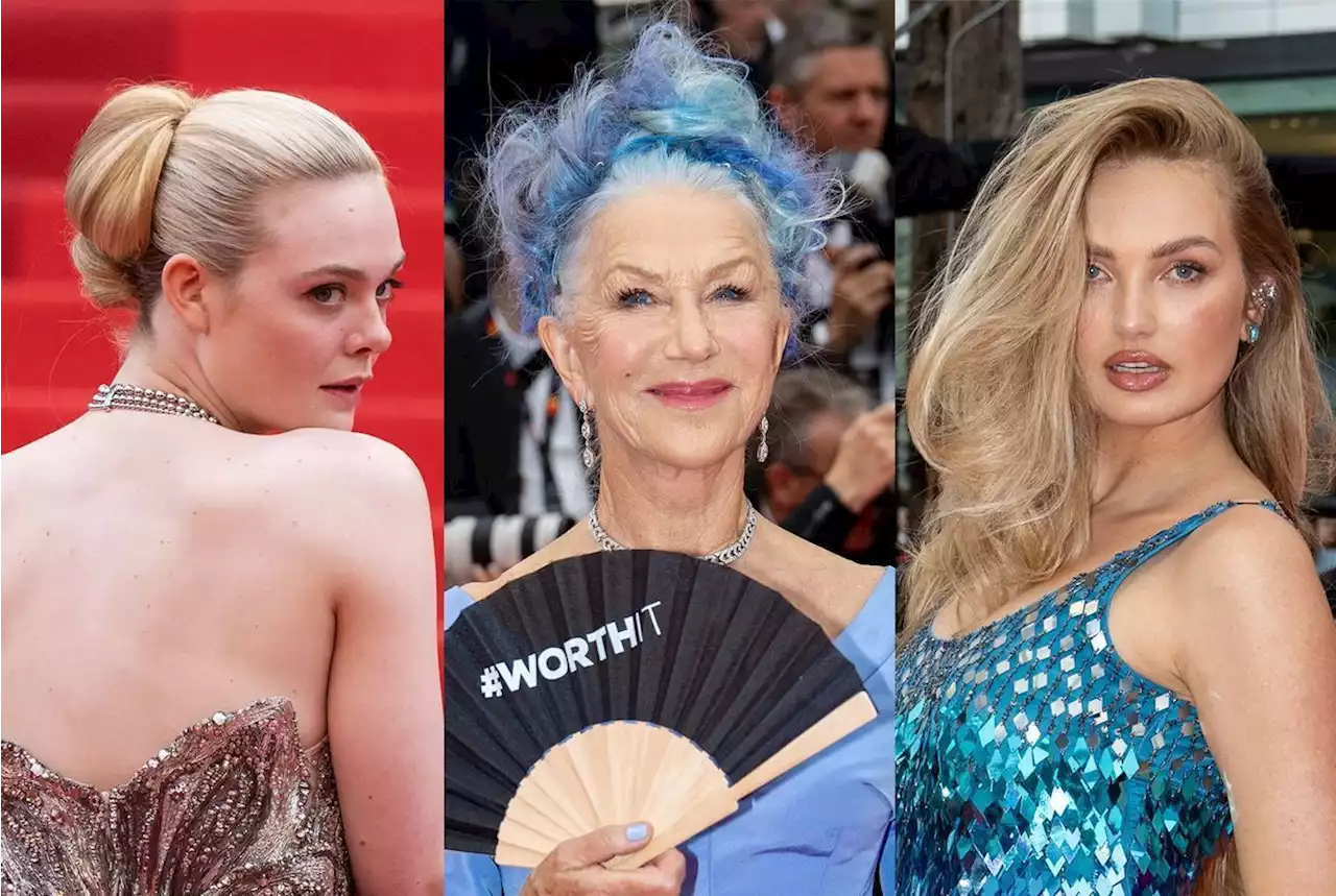 Festival de Cannes : coloration bleue, brushing bombshell, chignon bun... Voici les coiffures de Laura Smet, Catherine Deneuve, Naomi Campbell