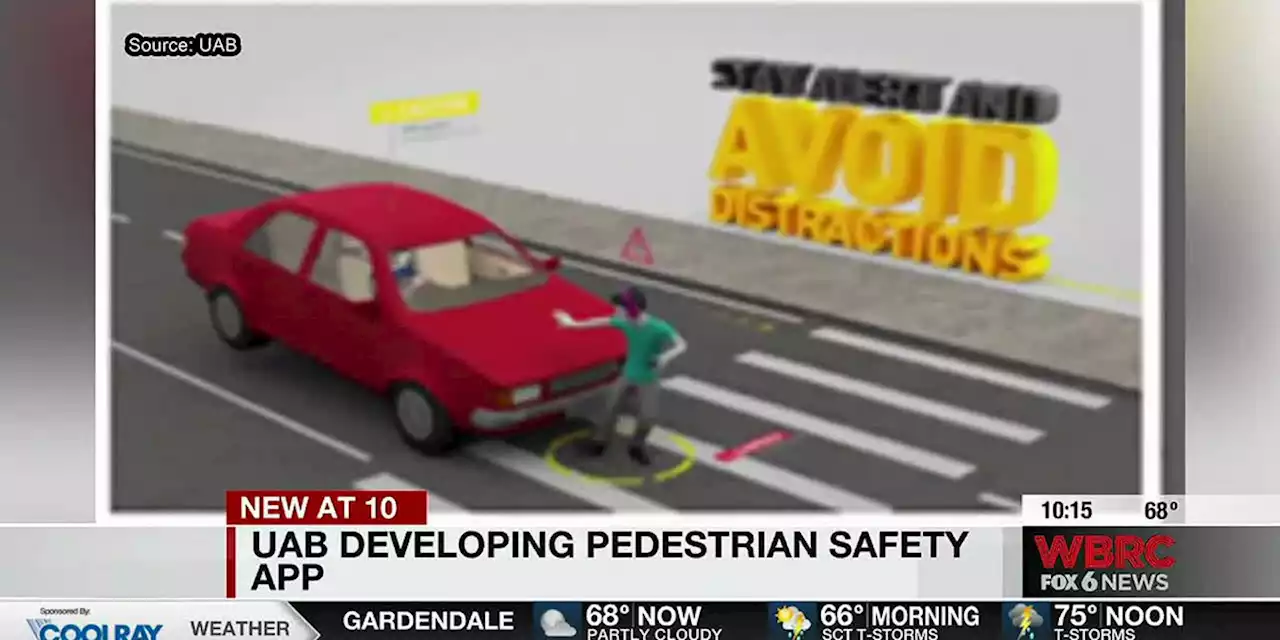 UAB researchers working on new app to help keep pedestrians safe