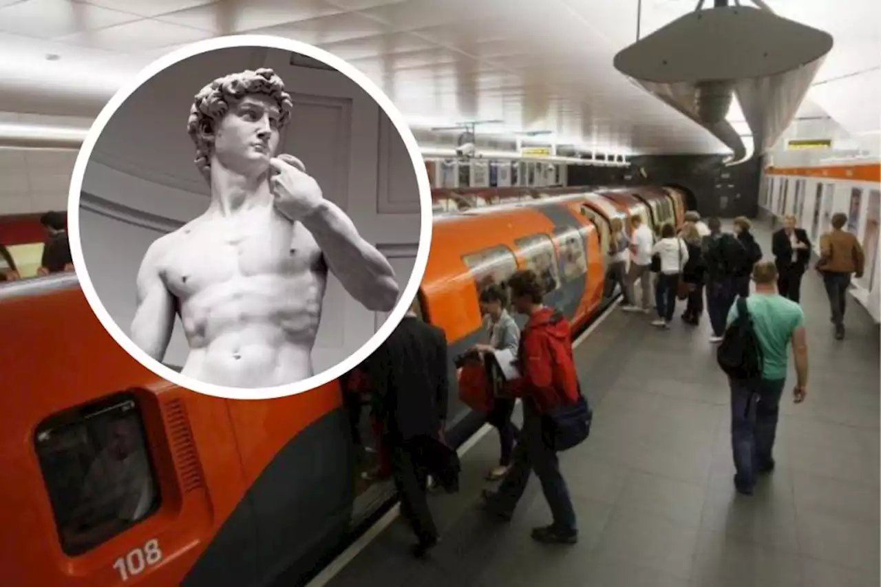 Glasgow restaurant's subway adverts with Michelangelo's David rejected due to nudity