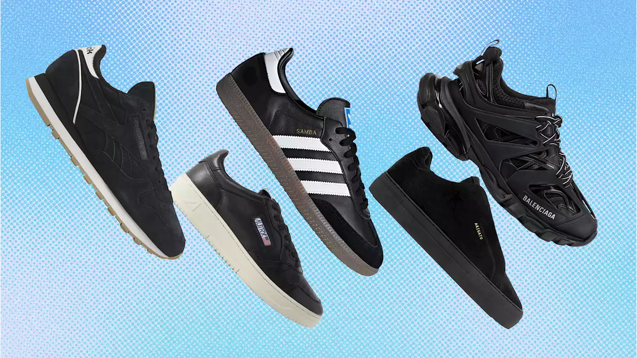 24 sneakers noires pour homme à porter au quotidien pour révéler votre côté sombre