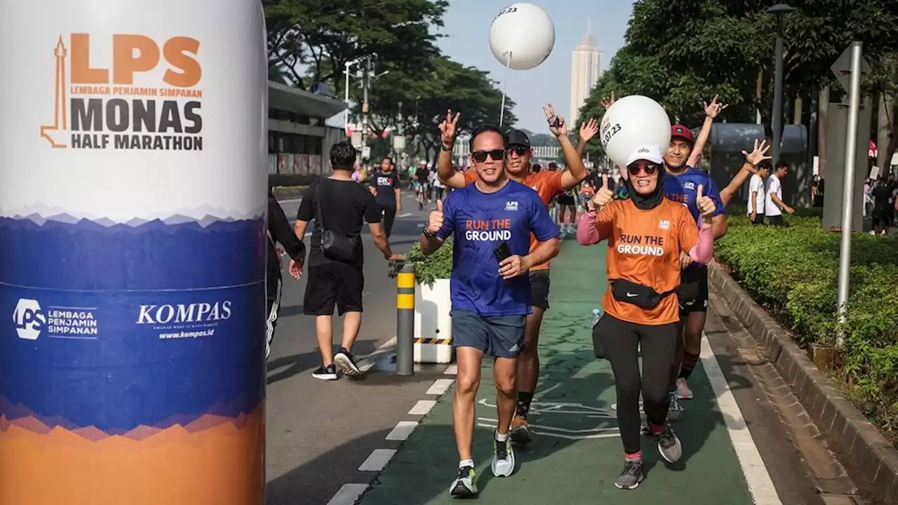 Rute LPS Monas Half Marathon Memanjakan dan Menantang Pelari