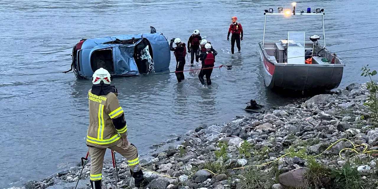 Großeinsatz in Tirol! Autofahrer stürzt in den Inn – tot