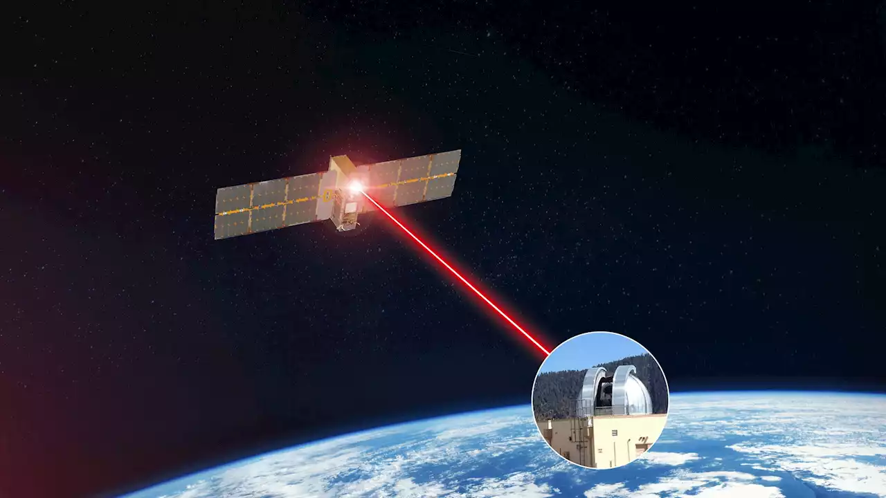 NASA uses laser system to perform fastest data transfer ever in space