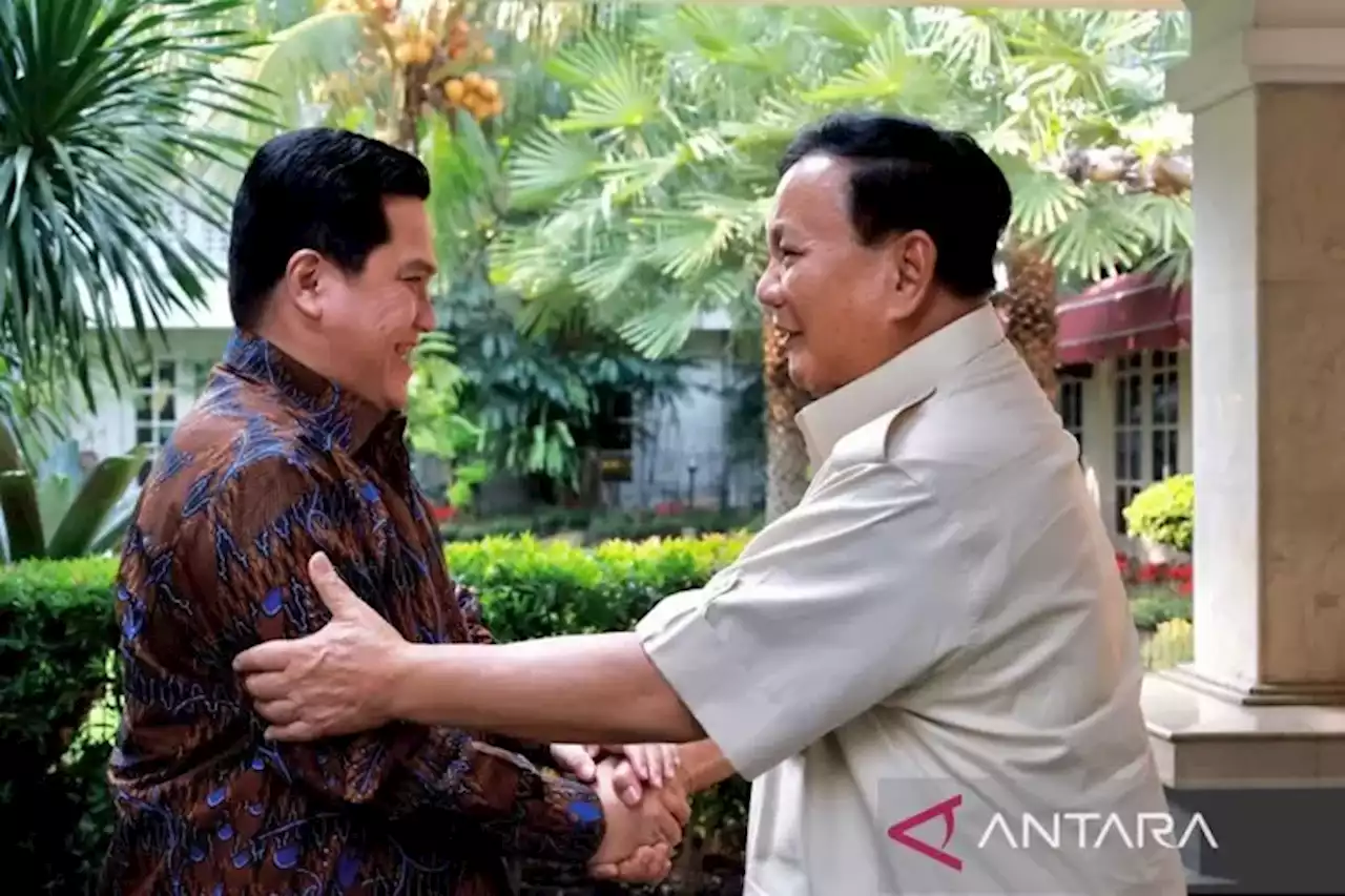 Prabowo dan Erick Thohir Bertemu, Bahas Timnas dan Dinamika Negara - Jawa Pos