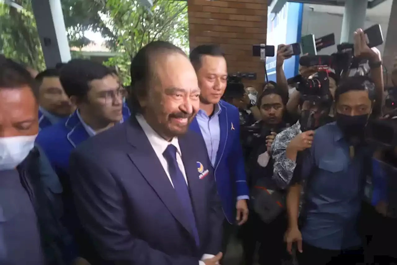 Surya Paloh Langsung Kumpulkan Elite NasDem setelah Johnny Plate Berstatus Tersangka - Jawa Pos