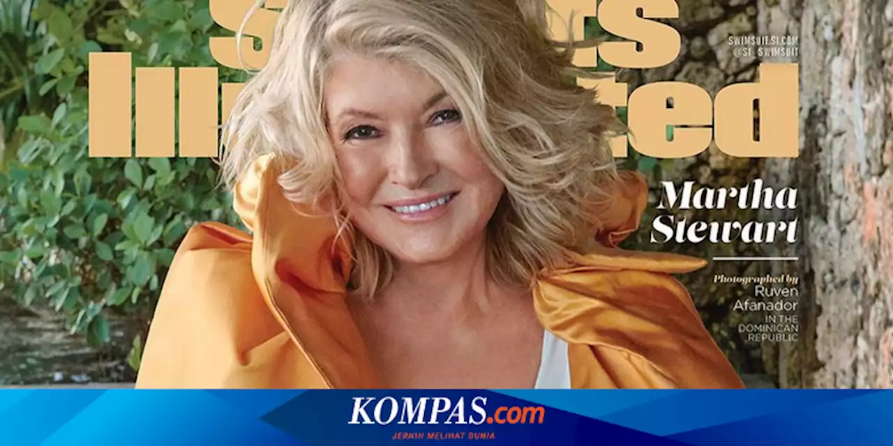 Martha Stewart Jadi Model Sampul Tertua Sports Illustrated Swimsuit di Usia 81 Tahun