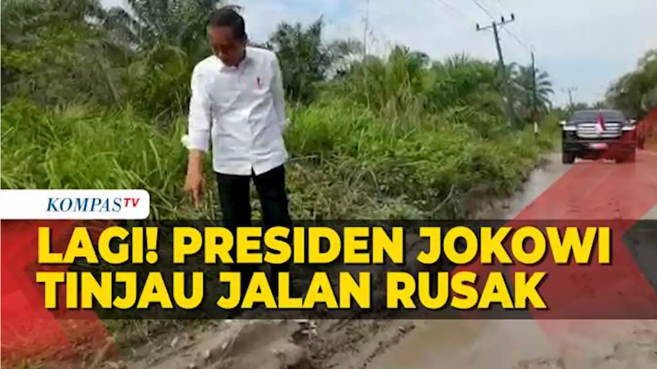 Ini Penjelasan Presiden Jokowi Usai Tinjau Jalan Rusak di Sumatera Utara