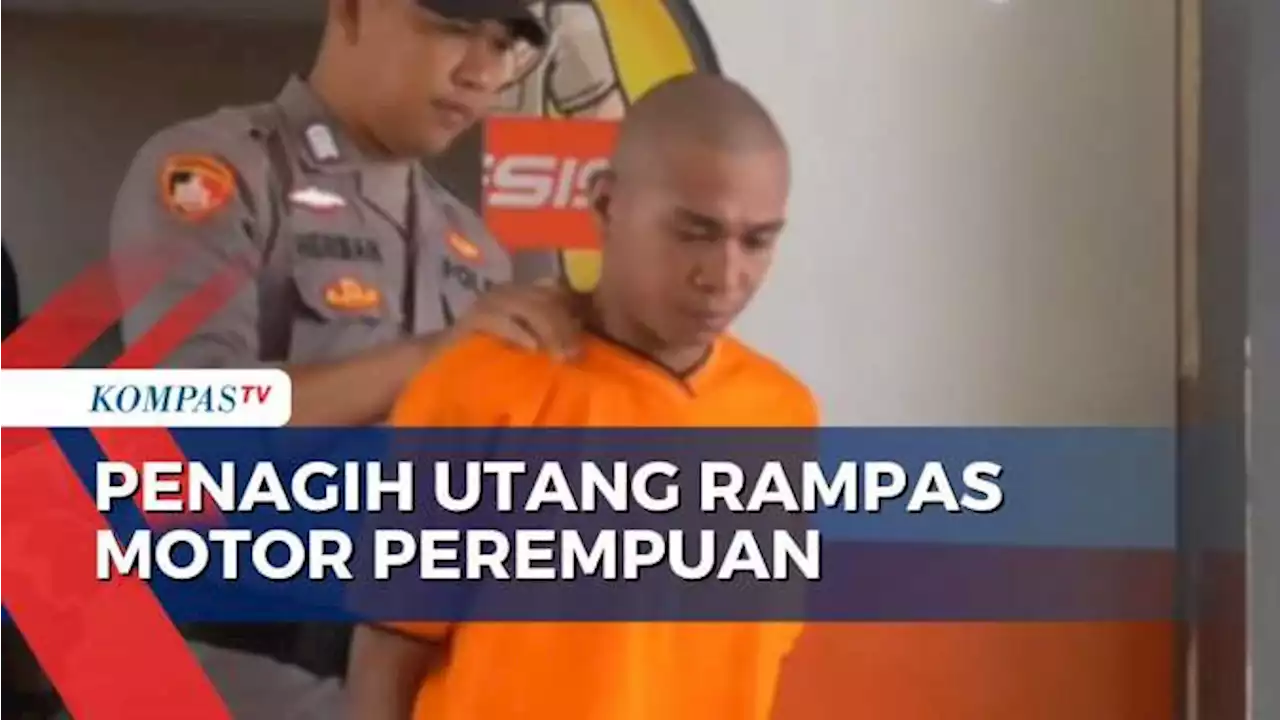 Viral 2 Penagih Utang Rampas Sepeda Motor Perempuan, Pelaku Ditangkap!