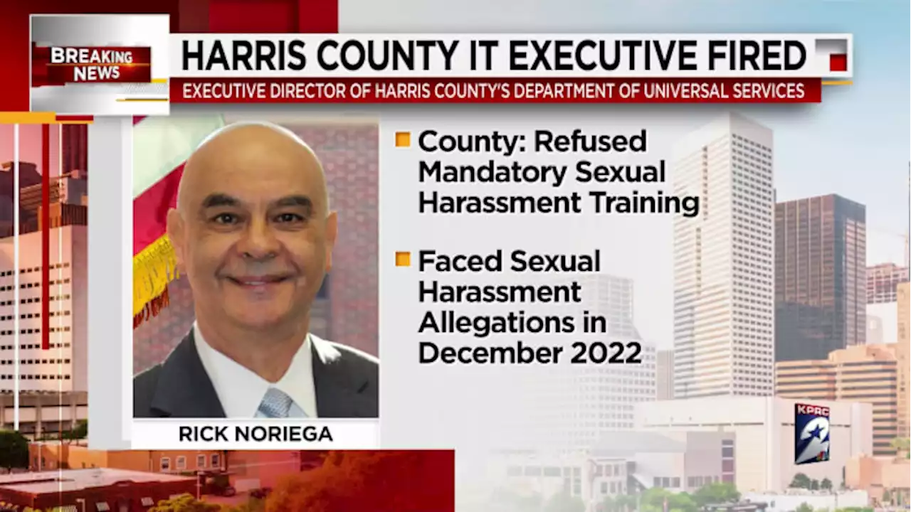 Harris County fires IT director after failing to complete sexual harassment training