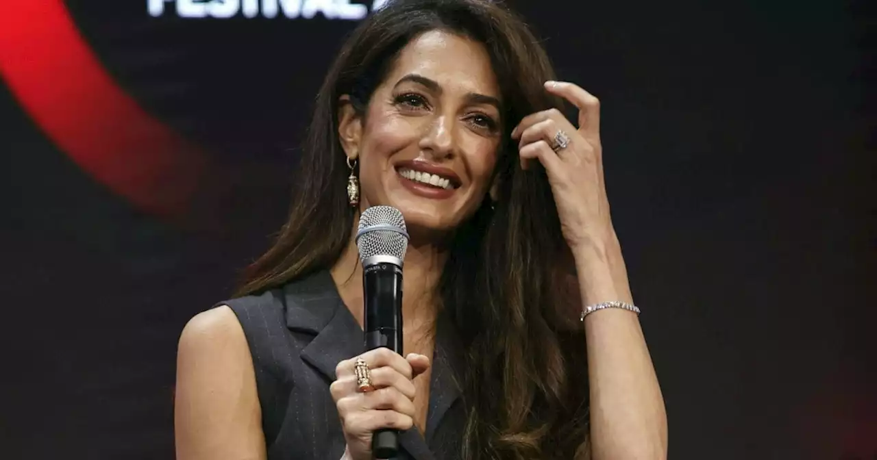 Standing Ovations für Amal Clooney in Wien