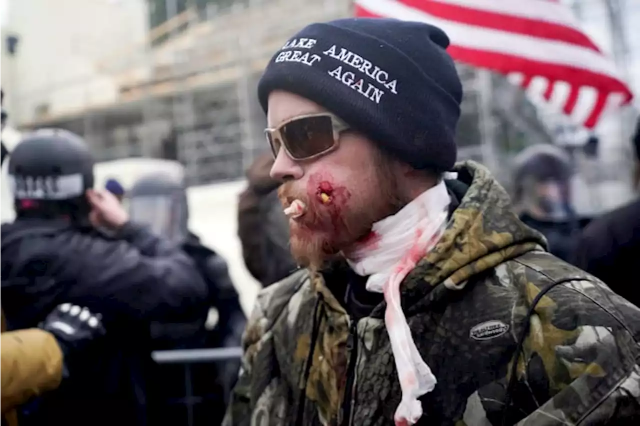 Wounded man who invaded Senate with knife sentenced to prison for Capitol riot