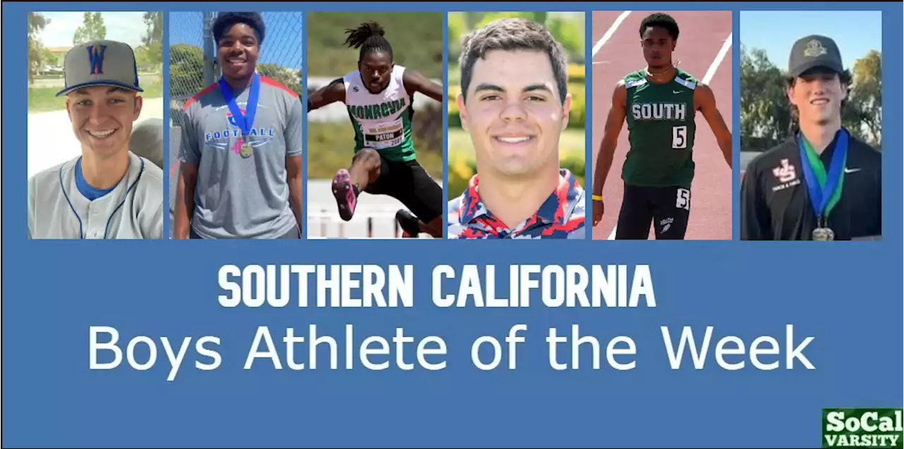 VOTE: Southern California Boys Athlete of the Week, May 19