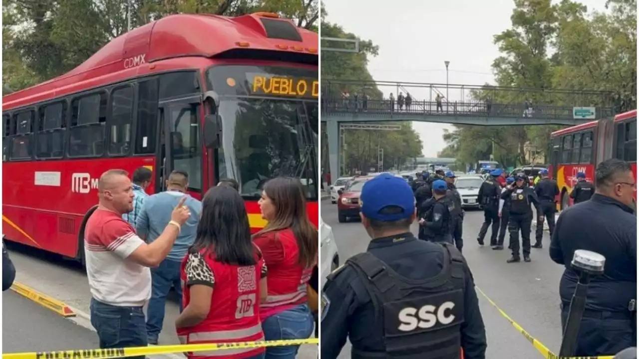 Mujer muere atropellada por Metrobús en Centro Médico