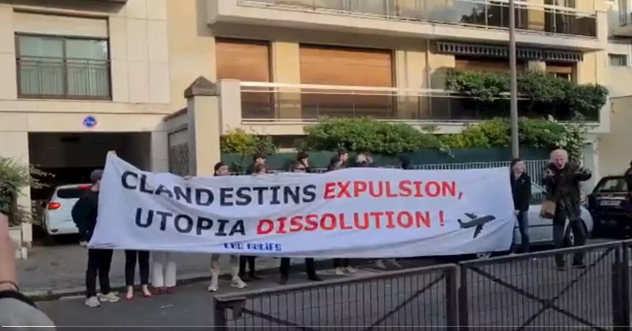 Enquête ouverte après une manifestation d’extrême droite devant un squat de migrants à Paris