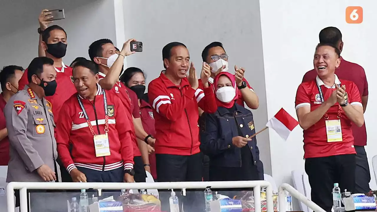 Jokowi Puji Habis Timnas Indonesia di SEA Games: Mental Pemenang, Mental Juara Kelihatan Sekali Ada