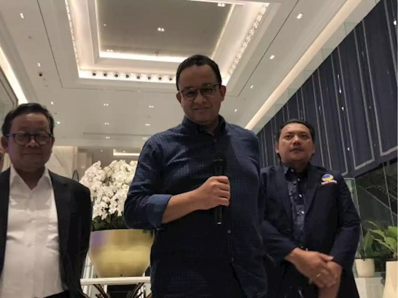 Ini Isi Obrolan Surya Paloh dan Anies Pasca Penahanan Johnny G Plate