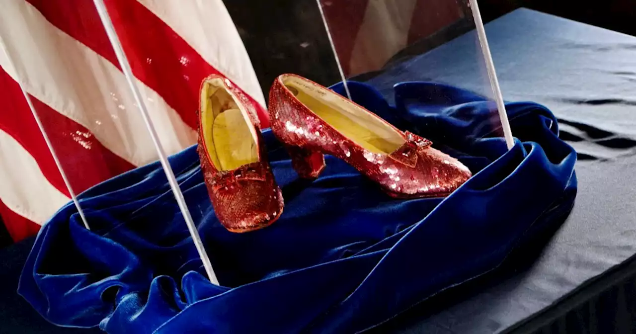 Man indicted in theft of ruby slippers from 'The Wizard of Oz'