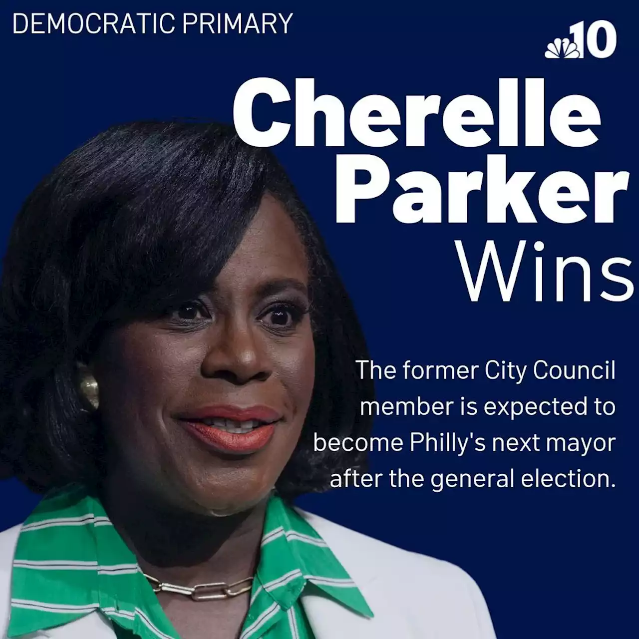 Cherelle Parker Wins Primary, Expected to Become Next Philly Mayor