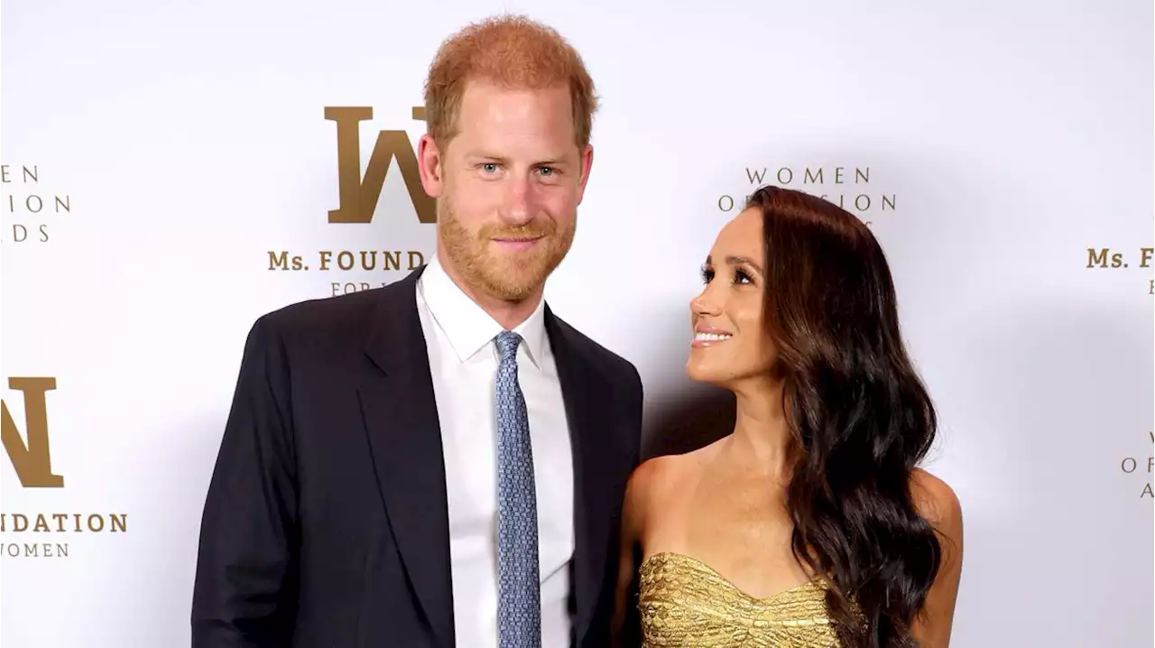 Meghan Markle wows as Harry joins her in first engagement since Coronation