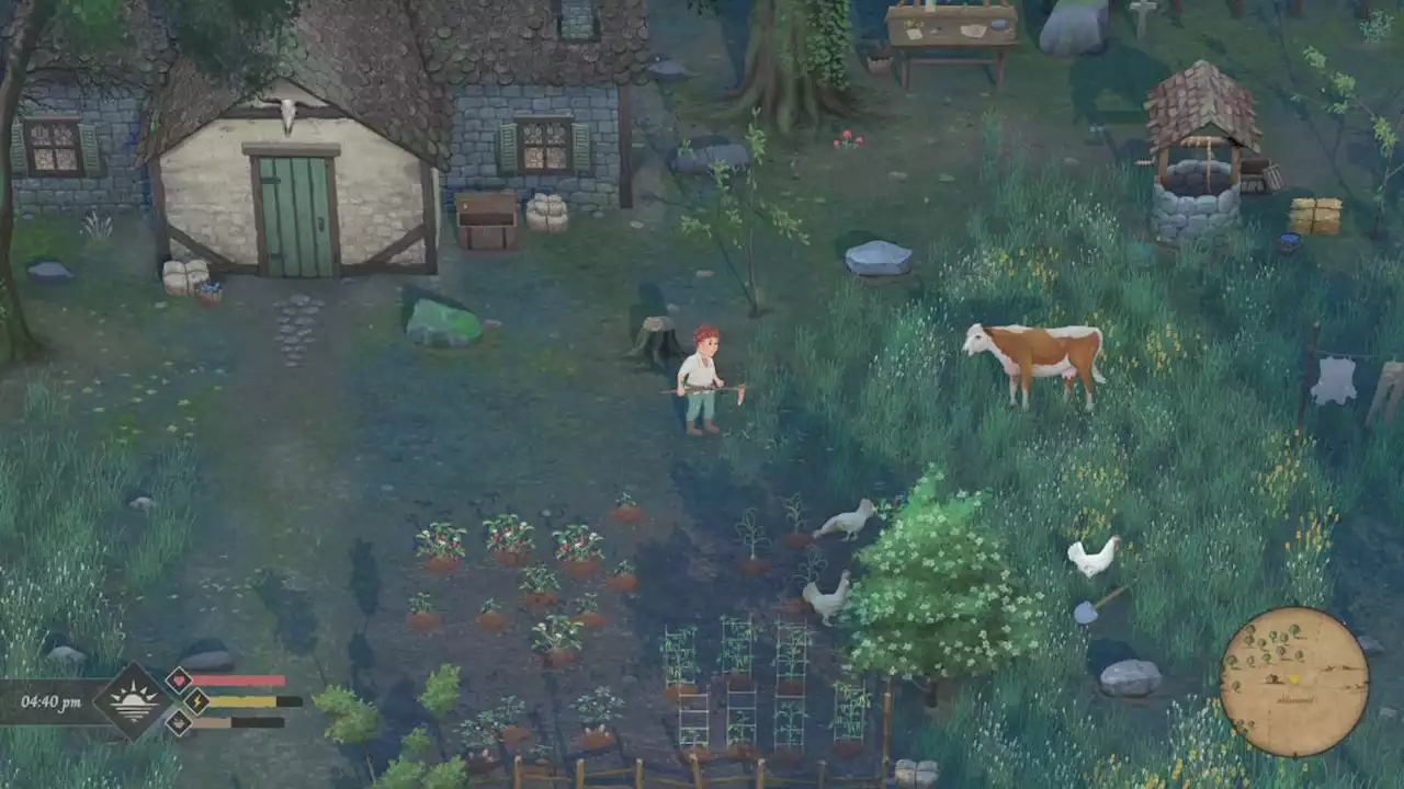 This Fable-inspired hybrid of RPG and farm sim is trying to cram in combat, crafting, and commerce