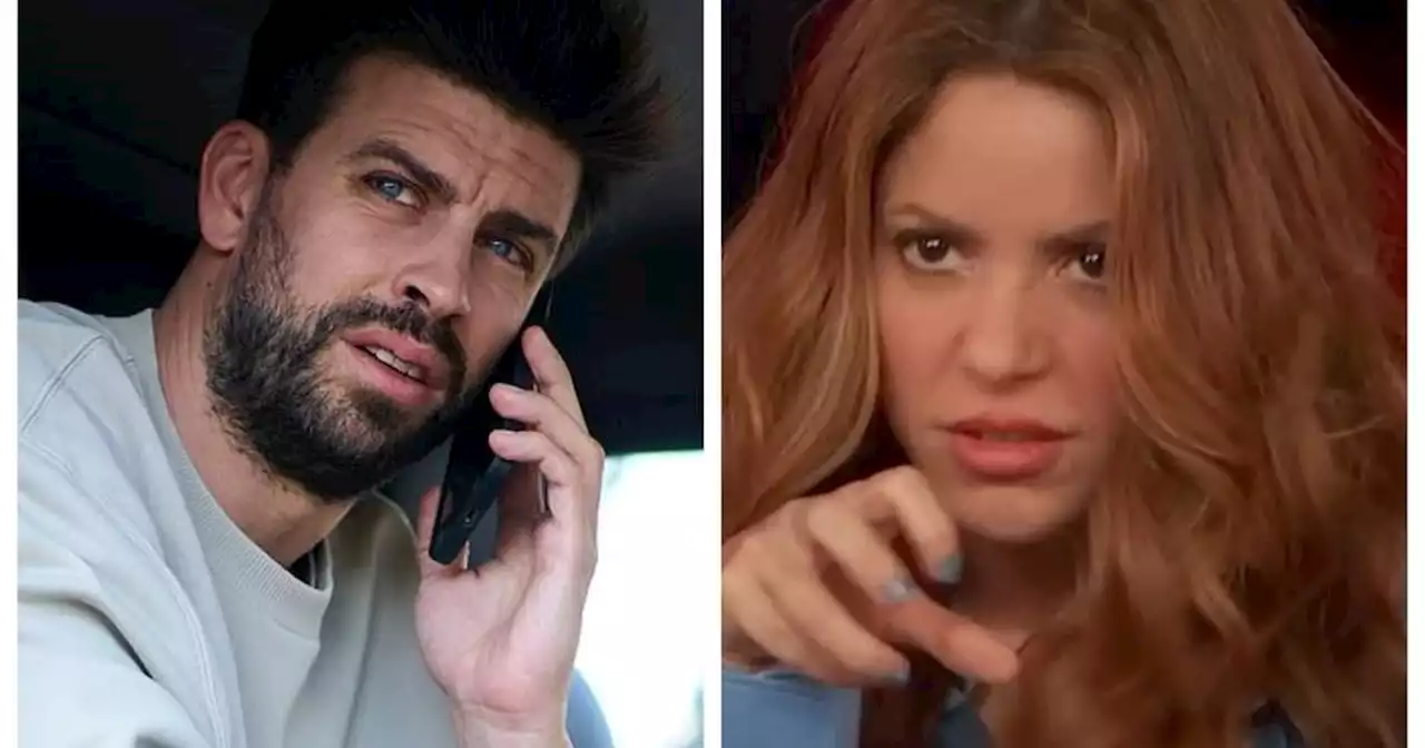 Piqué no aguantó más y desmintió letra de canción que Shakira le dedicó con inesperada confesión