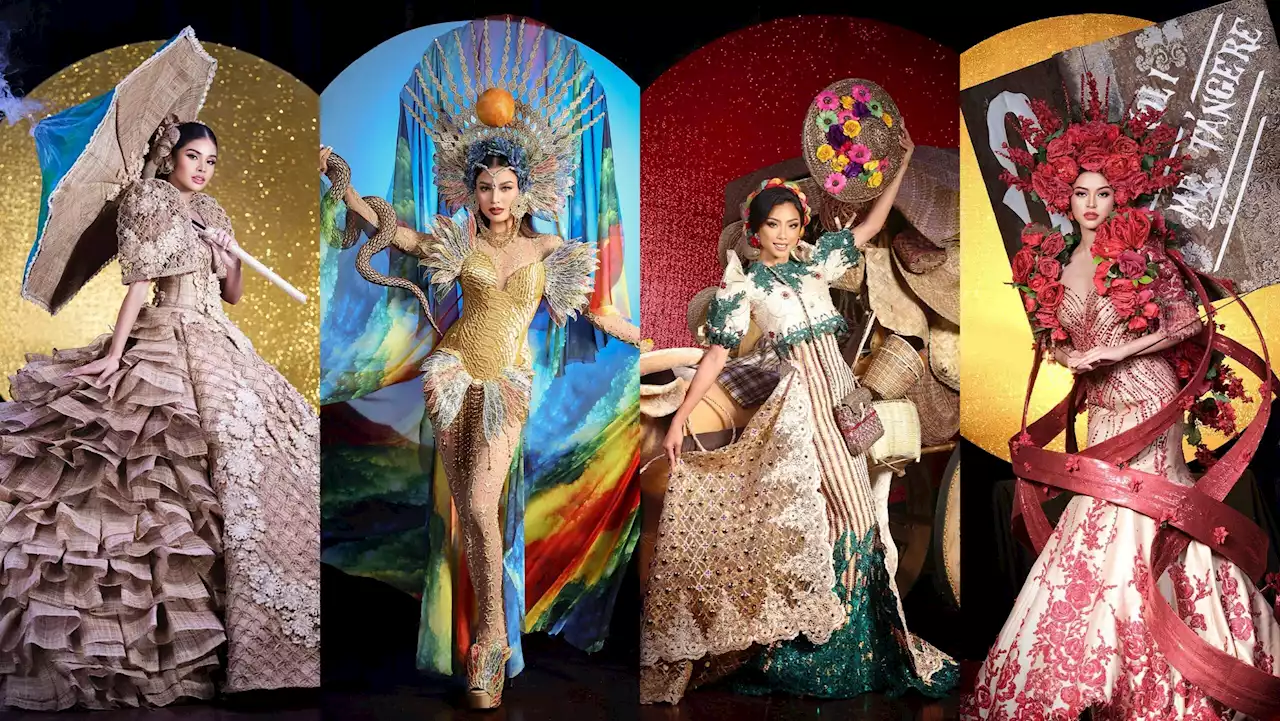 IN PHOTOS: The Binibining Pilipinas 2023 delegates in their national costumes