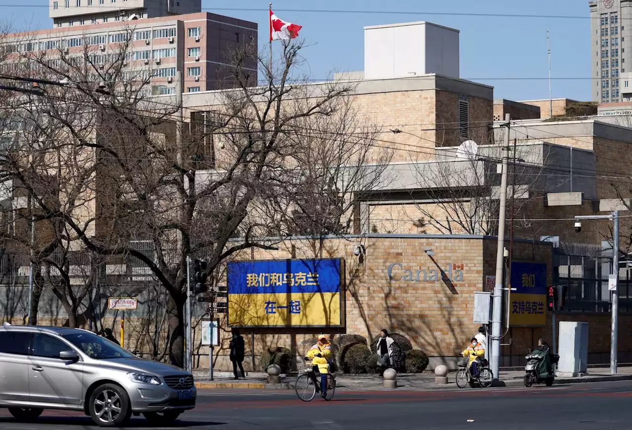 Missions in China warned over 'propaganda' displays after Ukraine flags raised