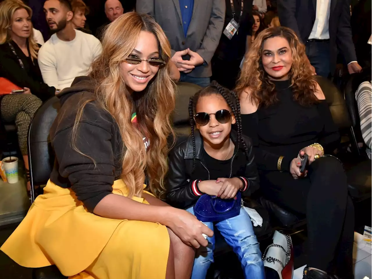 Beyoncé’s Kids Hit 'The Little Mermaid' Premiere with Grandma