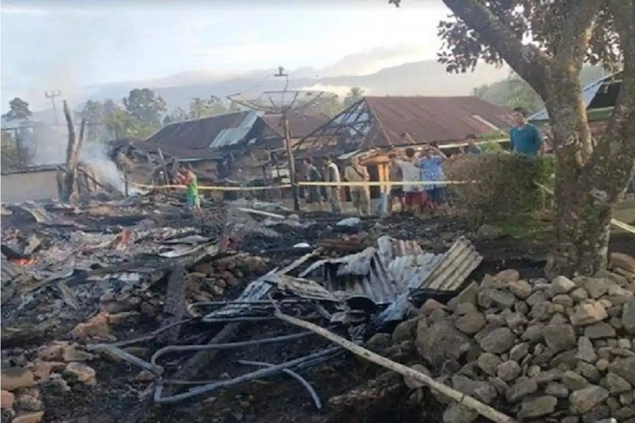 Belasan Rumah di Empat Lawang Terbakar, 8 Rata dengan Tanah