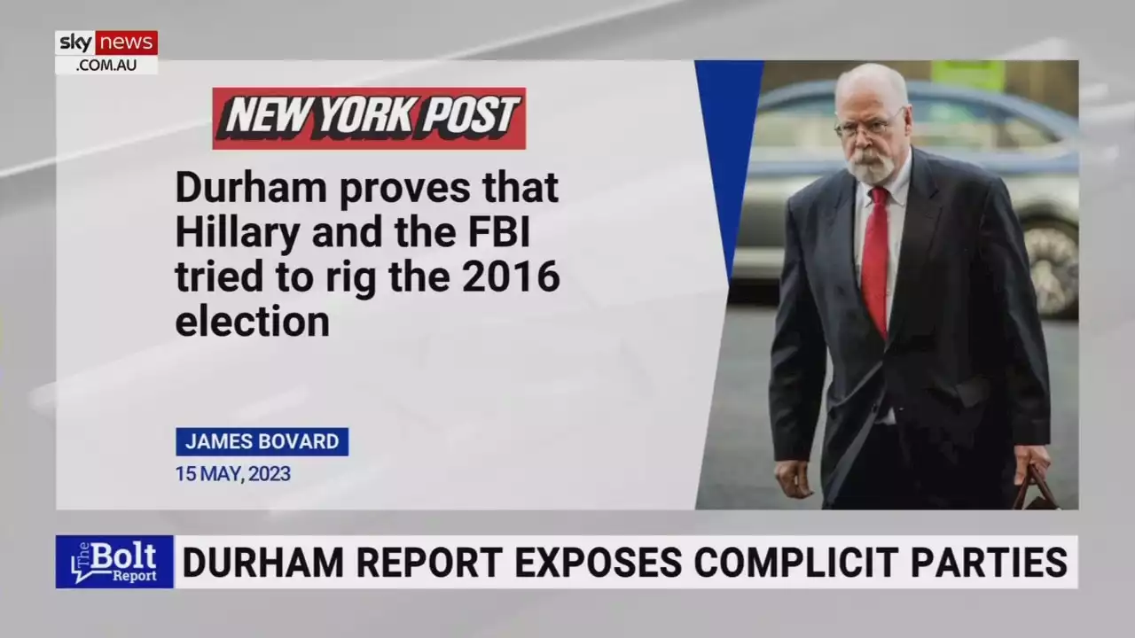 The ‘explosive’ Durham report exposed the Russian collusion hoax