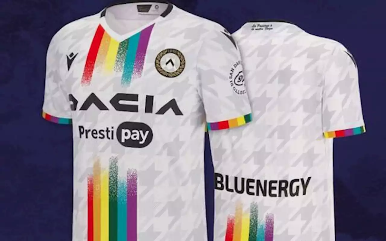 Giornata contro l'omofobia, Udinese in campo con la maglia arcobaleno