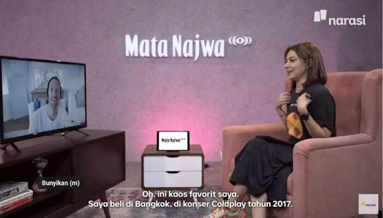 Najwa Shihab dan Chris Martin Ngobrol Bikin Warganet Heboh